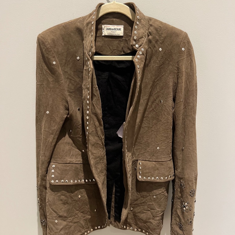 Ultra cool suede jackcet